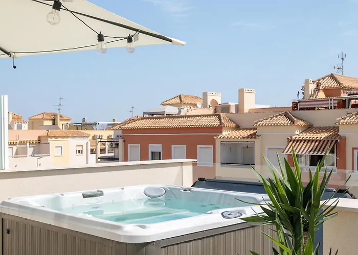 Rooftop Terrace, Private Jacuzzi, Heated Pool * 또레비에하